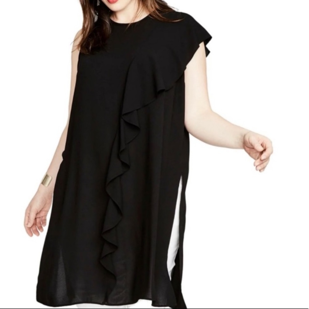 RACHEL ROY Ruffle Tunic Dress - Picture 4 of 6